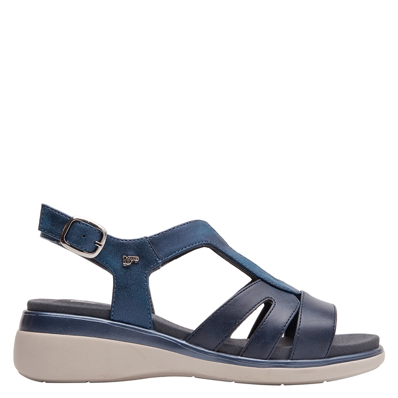 SANDALIA CASUAL MUJER 16 HRS - 16M0493 | AZUL - 1
