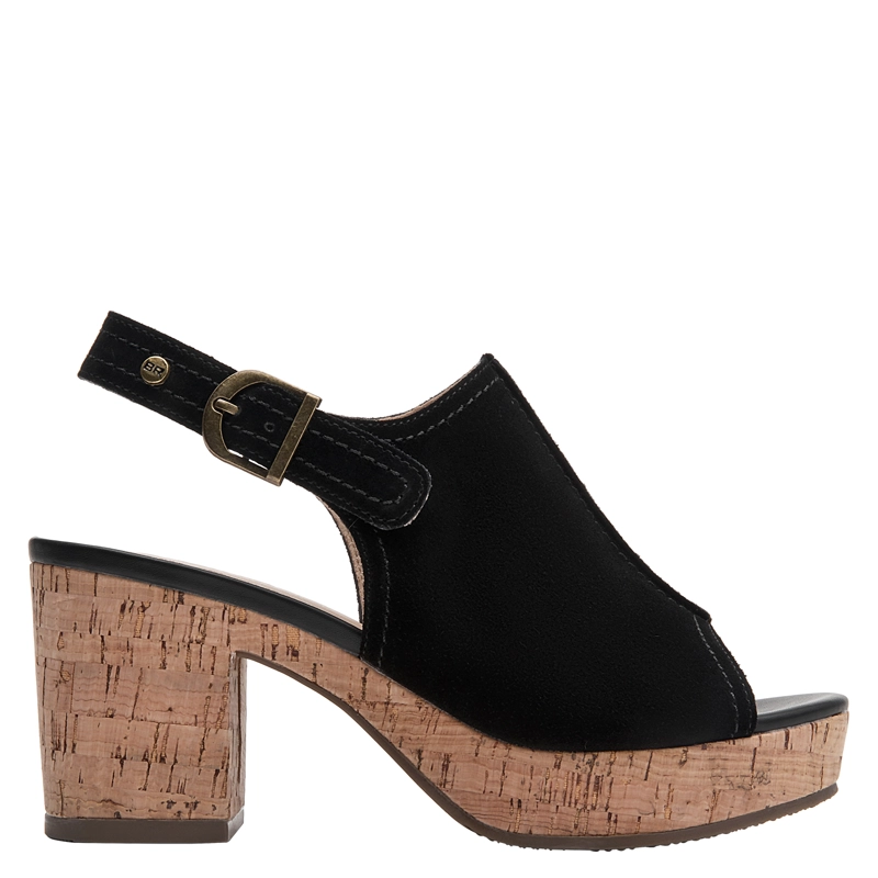 SANDALIA CASUAL MUJER BRUNO ROSSI - BRM0431 | NEGRO - 1
