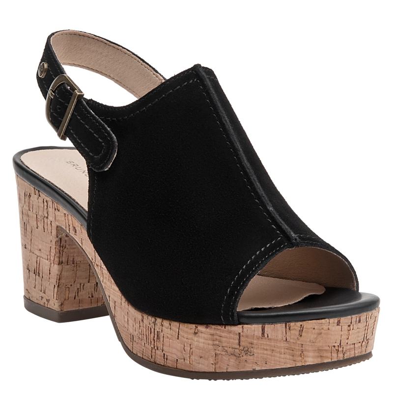 SANDALIA CASUAL MUJER BRUNO ROSSI - BRM0431 | NEGRO - 2