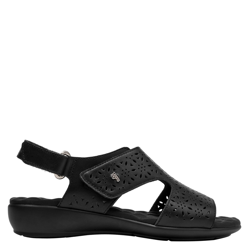 SANDALIA CASUAL MUJER 16 HRS - 16M0389 | NEGRO - 6