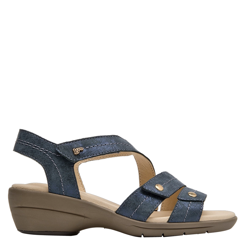 SANDALIA CASUAL MUJER 16 HRS - 16M0381 | AZUL - 1