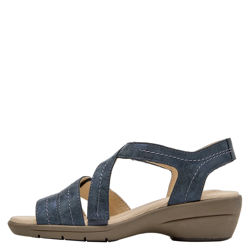 SANDALIA CASUAL MUJER 16 HRS - 16M0381 | AZUL - 9
