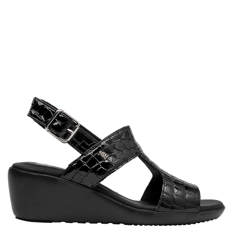 SANDALIA CASUAL MUJER 16 HRS - 16M0401 | NEGRO - 1