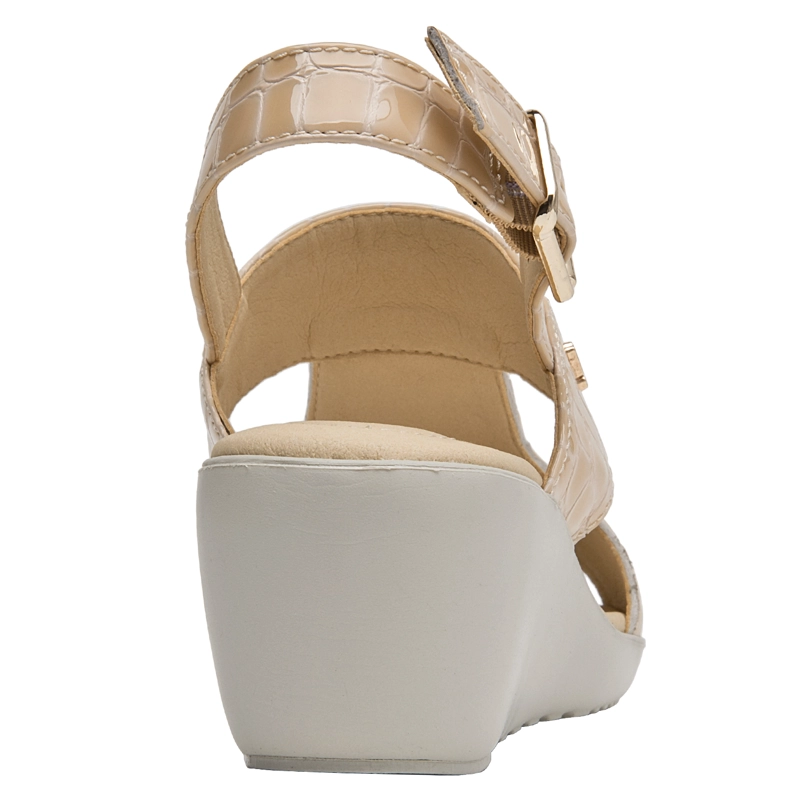 SANDALIA CASUAL MUJER 16 HRS - 16M0401 | BEIGE - 3