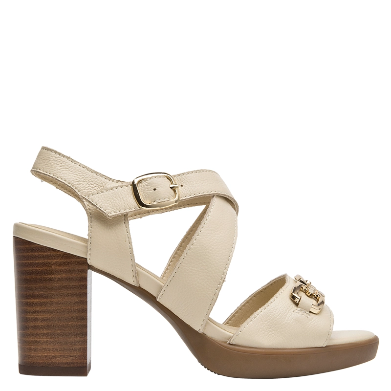 SANDALIA CASUAL MUJER 16 HRS - 16M0435 | BEIGE - 1