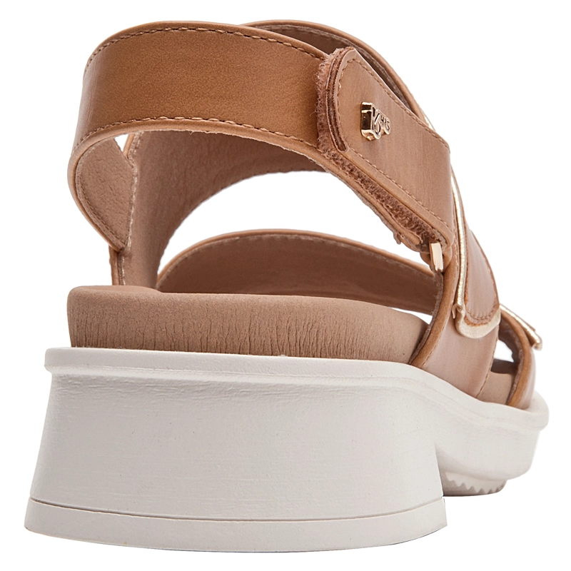 SANDALIA CASUAL MUJER 16 HRS - 16M0491 | MARRON CLARO - 3