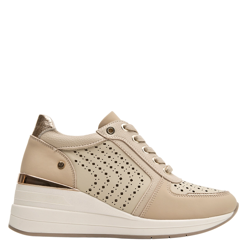 ZAPATILLA CASUAL MUJER BRUNO ROSSI - BRM0470 | BEIGE - 1