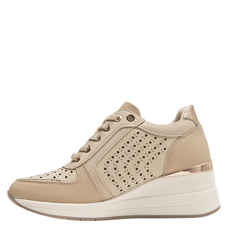 ZAPATILLA CASUAL MUJER BRUNO ROSSI - BRM0470 | BEIGE - 4
