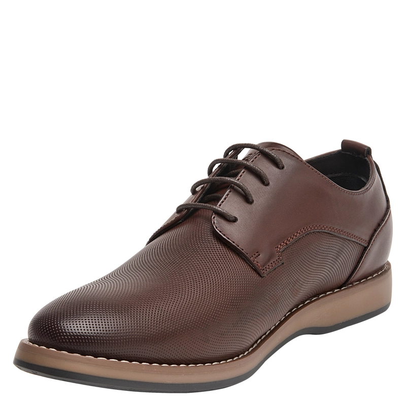 ZAPATO CASUAL HOMBRE PLUMA - PLH0086 | MARRON OSCURO - 5