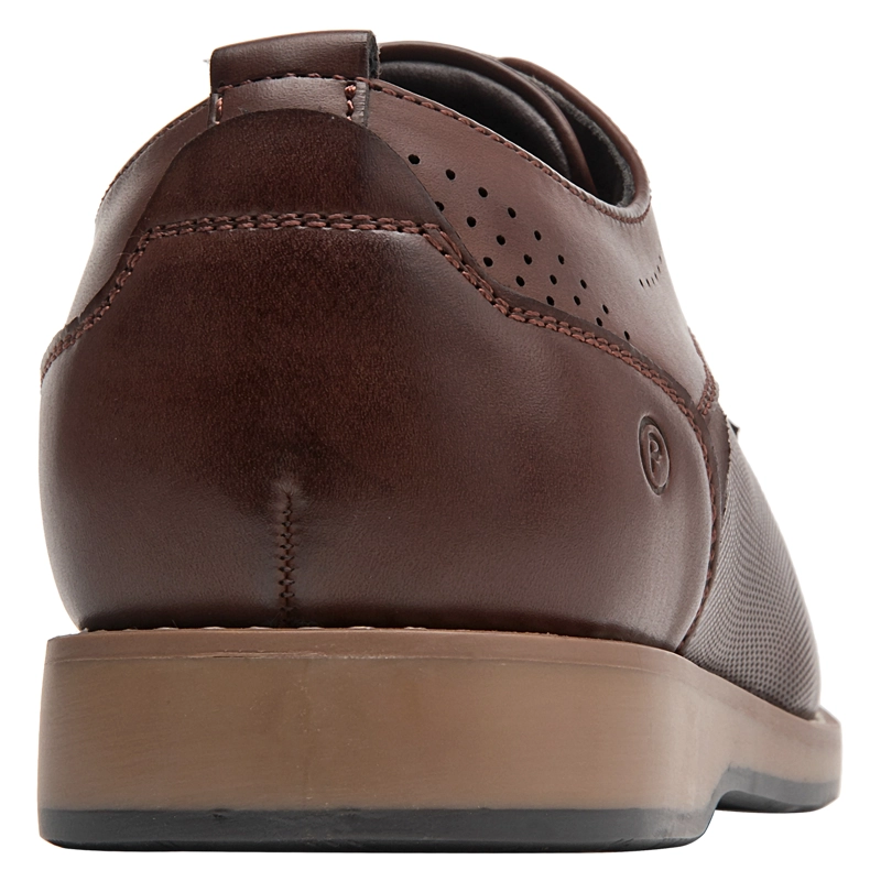 ZAPATO CASUAL HOMBRE PLUMA - PLH0086 | MARRON OSCURO - 8