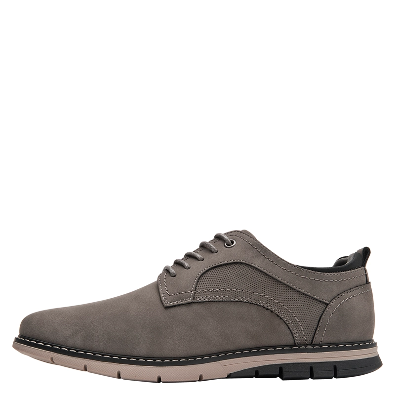ZAPATO CASUAL HOMBRE PLUMA - PLH0099 | GRIS - 4