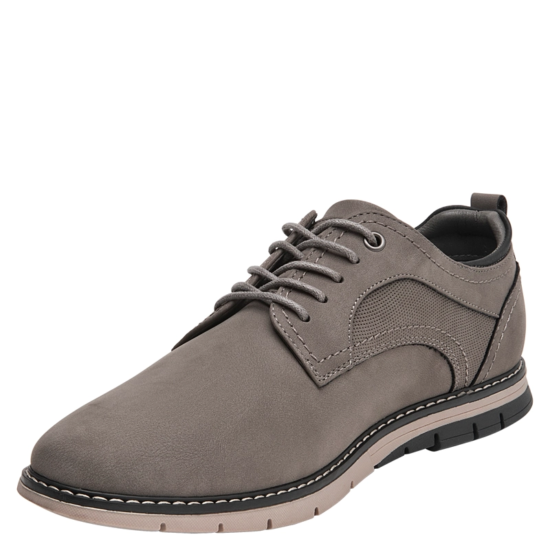 ZAPATO CASUAL HOMBRE PLUMA - PLH0099 | GRIS - 5