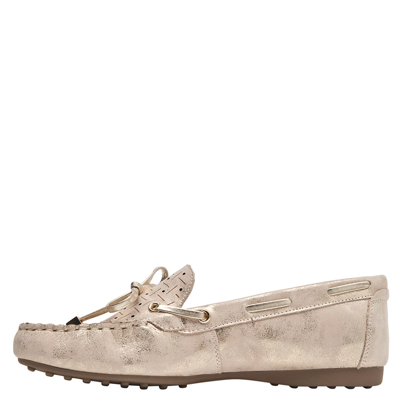 MOCASIN CASUAL MUJER 16 HRS - 16M0465 | DORADO - 4