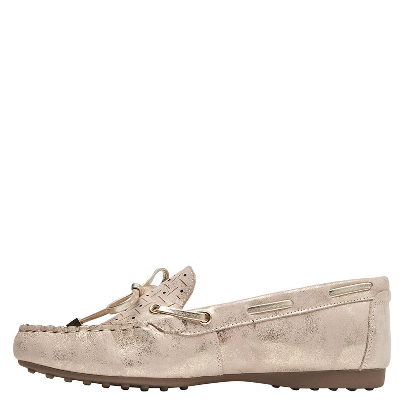 MOCASIN CASUAL MUJER 16 HRS - 16M0465 | DORADO - 4