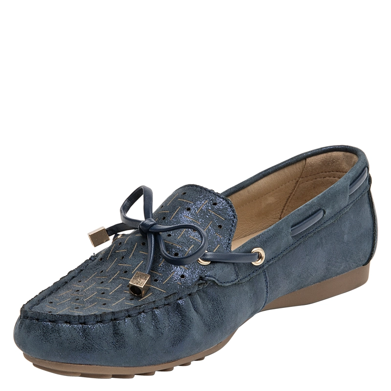 MOCASIN CASUAL MUJER 16 HRS - 16M0465 | AZUL - 5