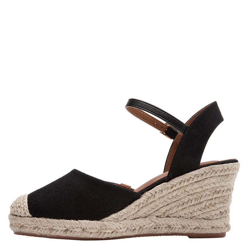ALPARGATA CASUAL MUJER BRUNO ROSSI - BRM0435 | NEGRO - 4