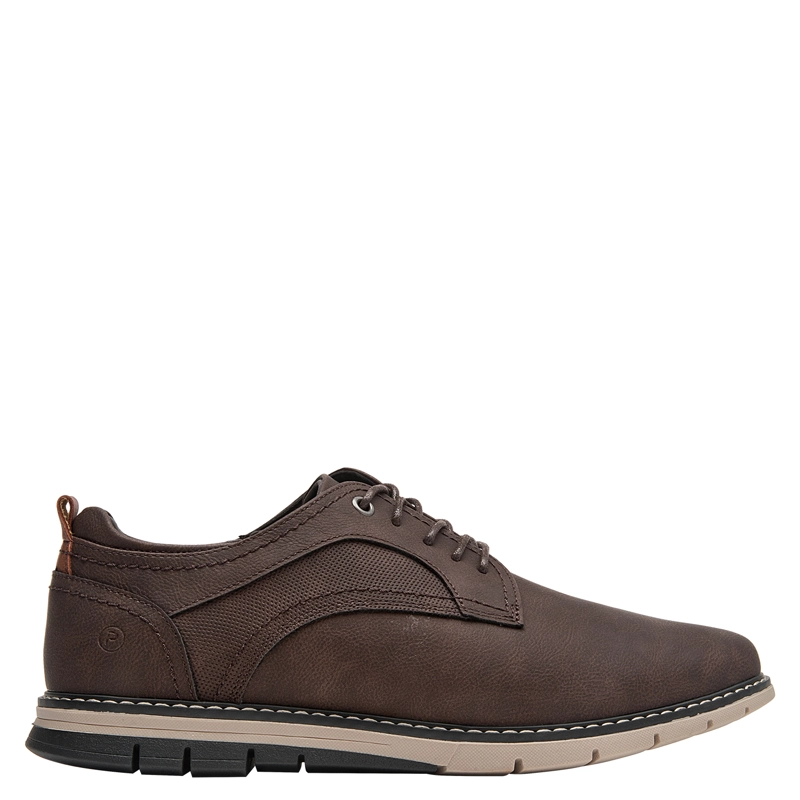 ZAPATO CASUAL HOMBRE PLUMA - PLH0099 | MARRON - 1