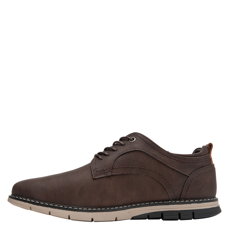 ZAPATO CASUAL HOMBRE PLUMA - PLH0099 | MARRON - 4
