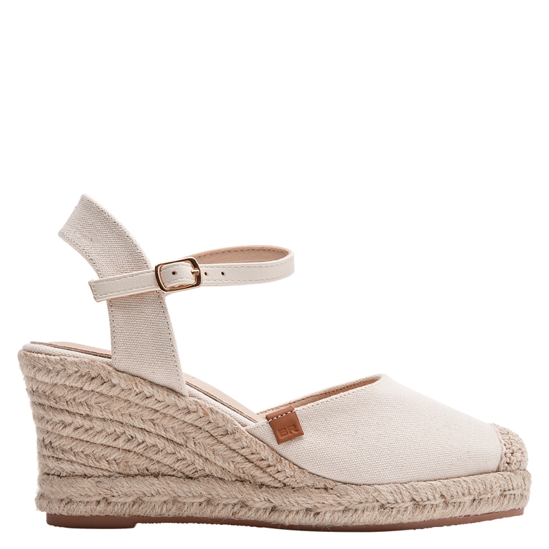ALPARGATA CASUAL MUJER BRUNO ROSSI - BRM0435 | BLANCO - 1