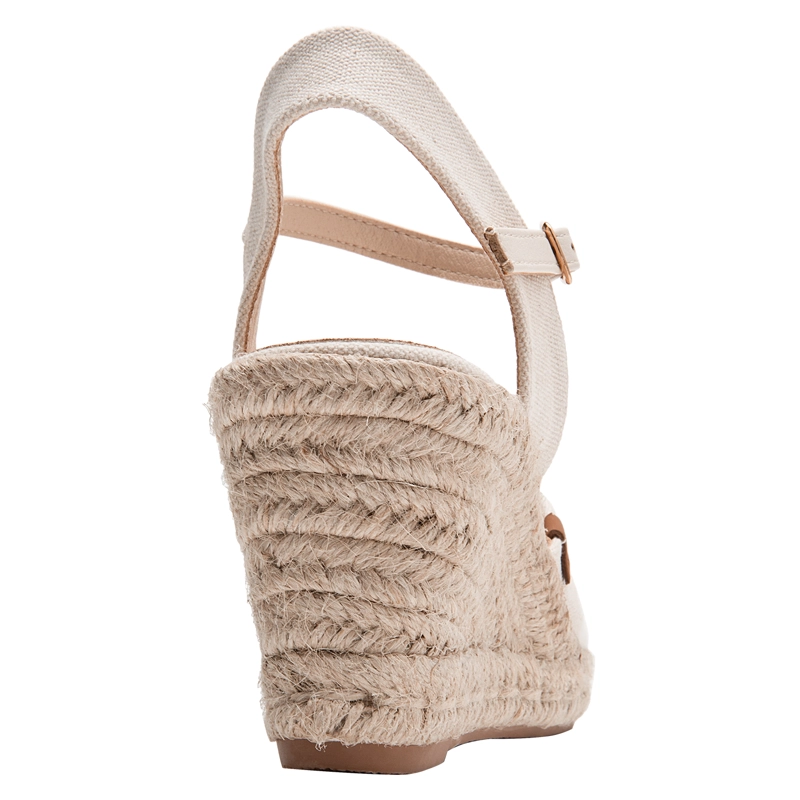 ALPARGATA CASUAL MUJER BRUNO ROSSI - BRM0435 | BLANCO - 3