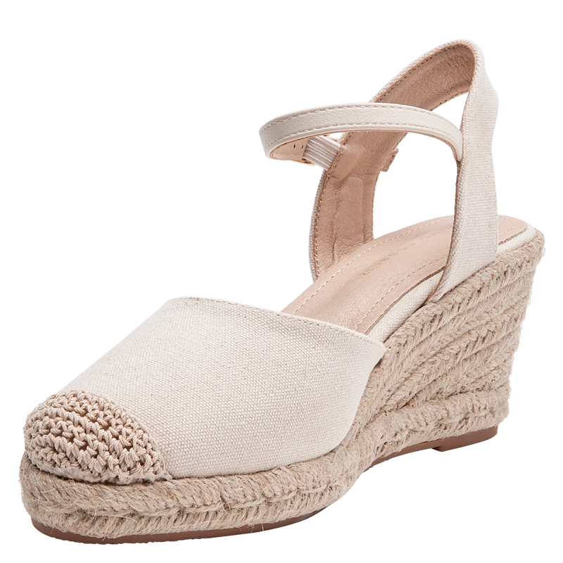 ALPARGATA CASUAL MUJER BRUNO ROSSI - BRM0435 | BLANCO - 5