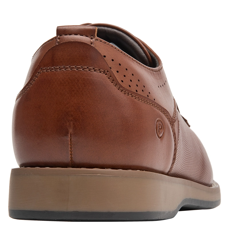 ZAPATO CASUAL HOMBRE PLUMA - PLH0086 | MARRON CLARO - 3