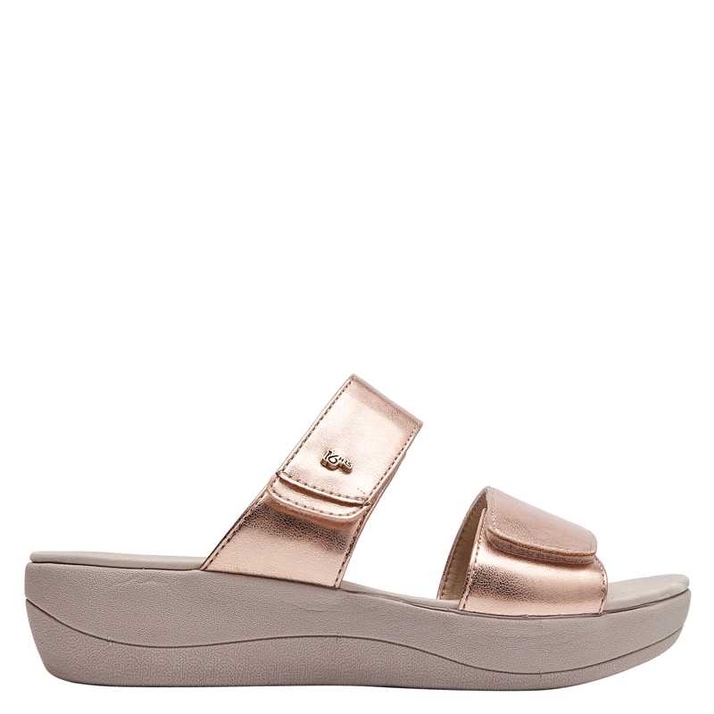 SANDALIA CASUAL MUJER 16 HRS - 16M0499 | DORADO - 1
