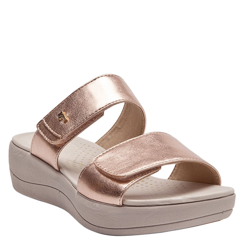 SANDALIA CASUAL MUJER 16 HRS - 16M0499 | DORADO - 2