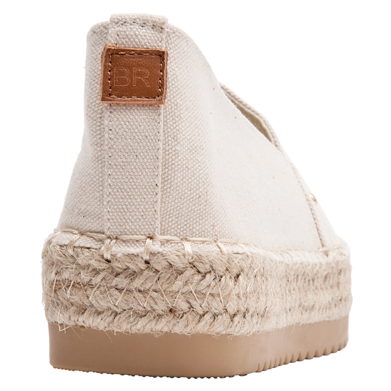 ALPARGATA CASUAL MUJER BRUNO ROSSI - BRM0436 | BLANCO - 3