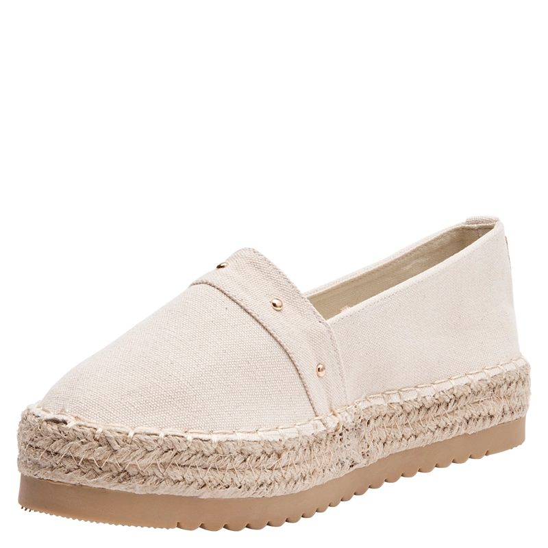 ALPARGATA CASUAL MUJER BRUNO ROSSI - BRM0436 | BLANCO - 5