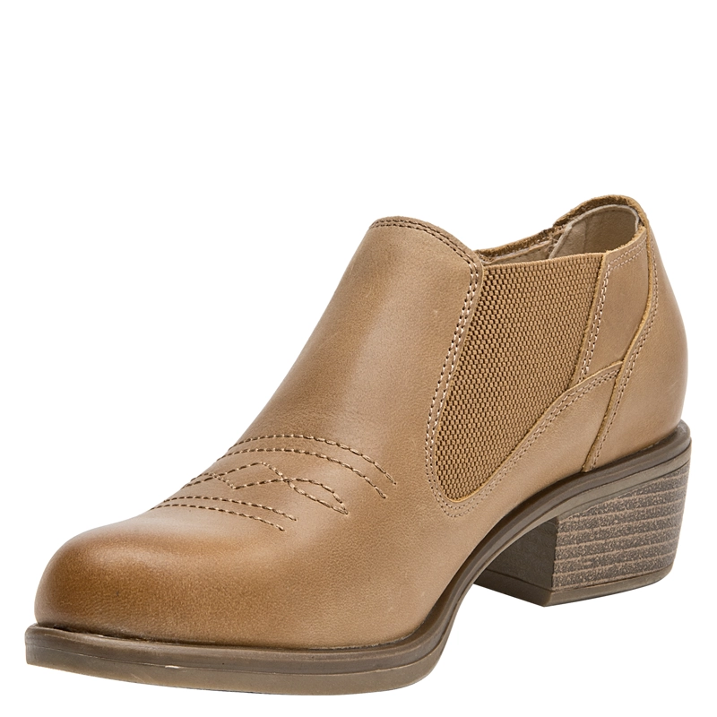 BOTIN CASUAL MUJER BRUNO ROSSI - BRM0466 | MARRON CLARO - 5