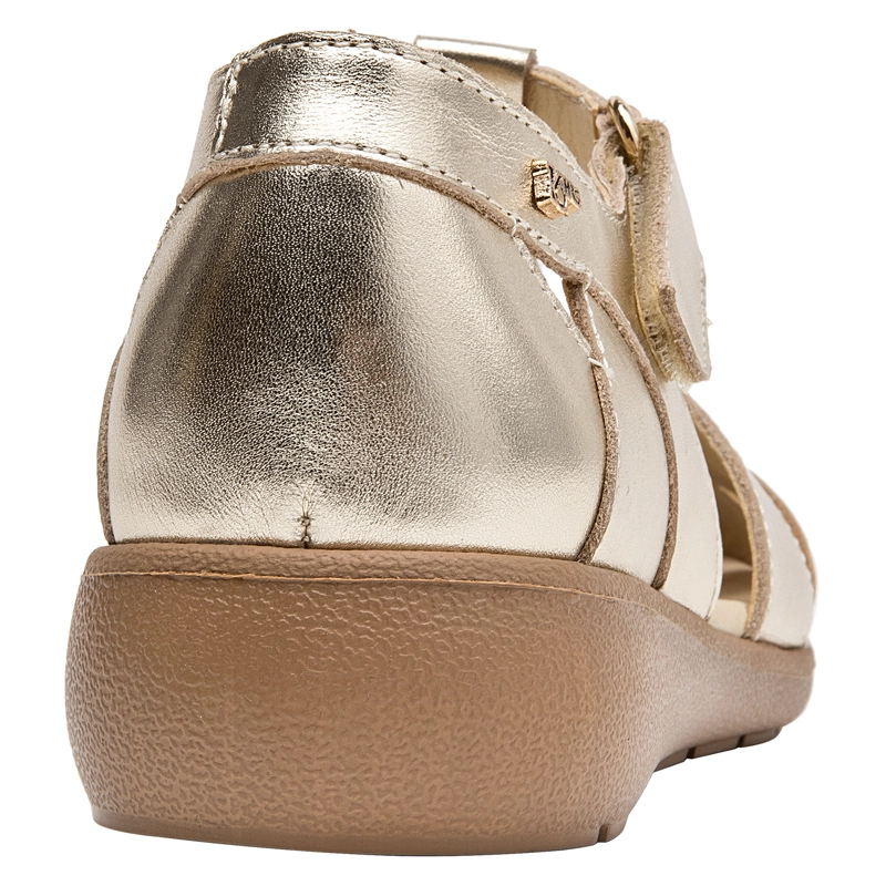SANDALIA CASUAL MUJER 16 HRS - 16M0408 | DORADO - 3