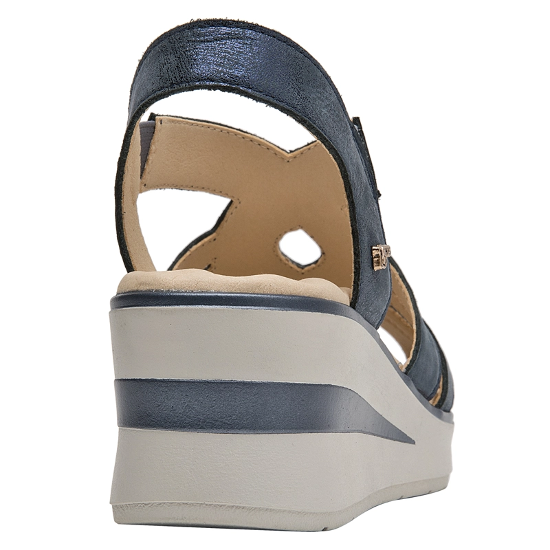 SANDALIA CASUAL MUJER 16 HRS - 16M0423 | AZUL - 4