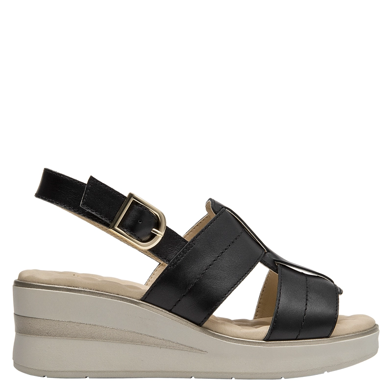 SANDALIA CASUAL MUJER 16 HRS - 16M0424 | NEGRO - 1
