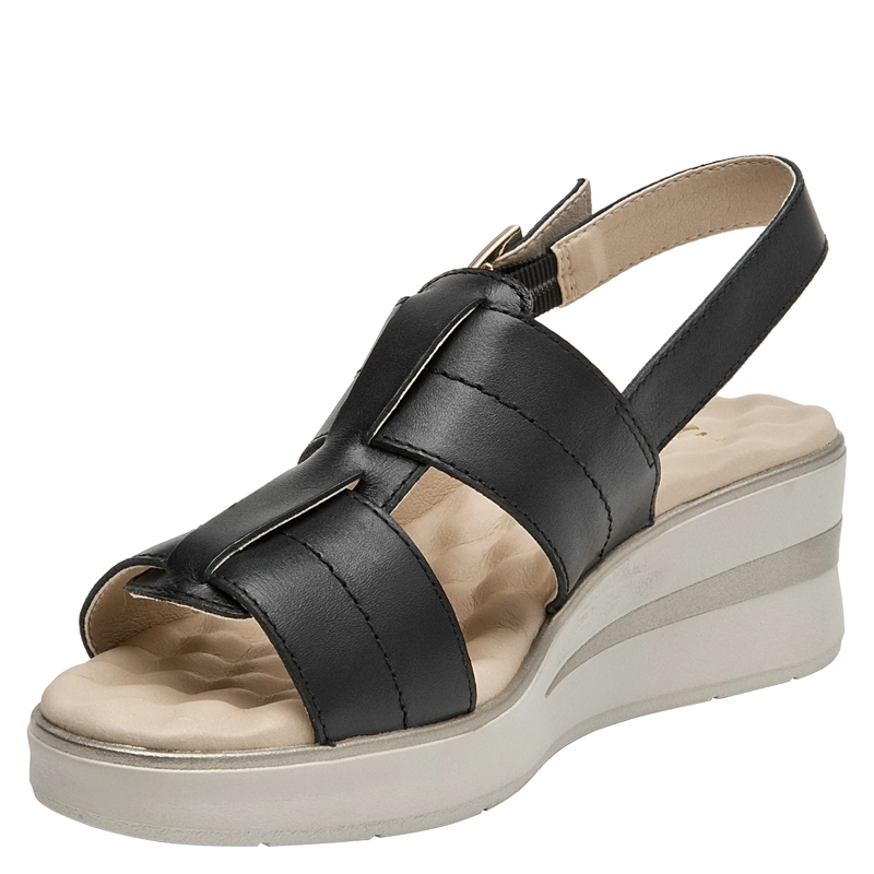 SANDALIA CASUAL MUJER 16 HRS - 16M0424 | NEGRO - 5