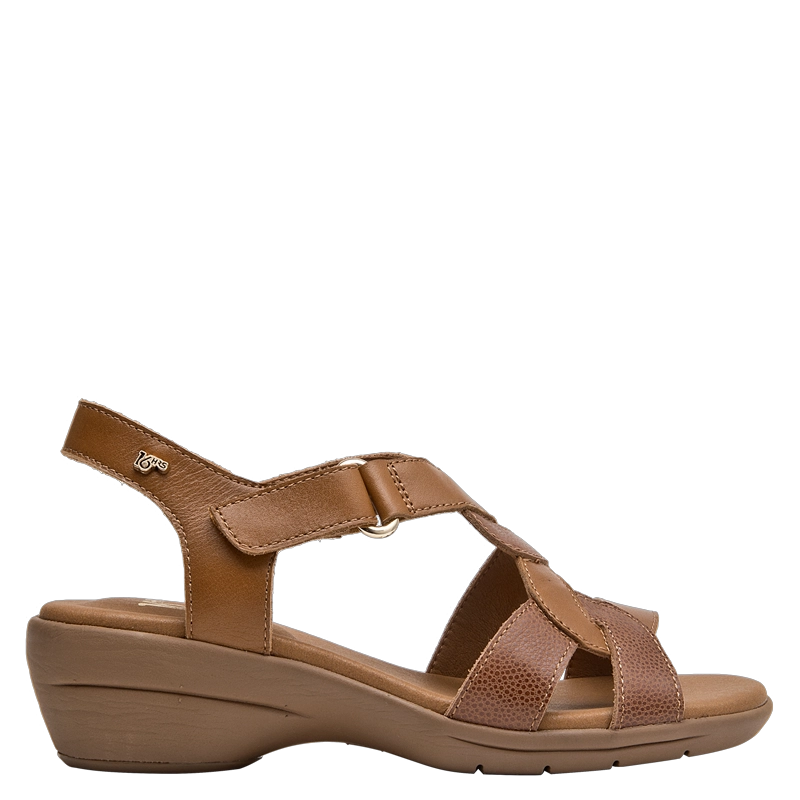 SANDALIA CASUAL MUJER 16 HRS - 16M0380 | MARRON - 1