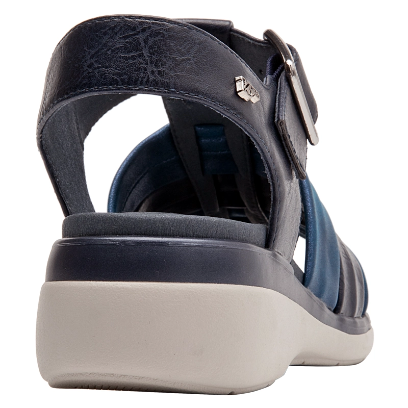 SANDALIA CASUAL MUJER 16 HRS - 16M0494 | AZUL - 8