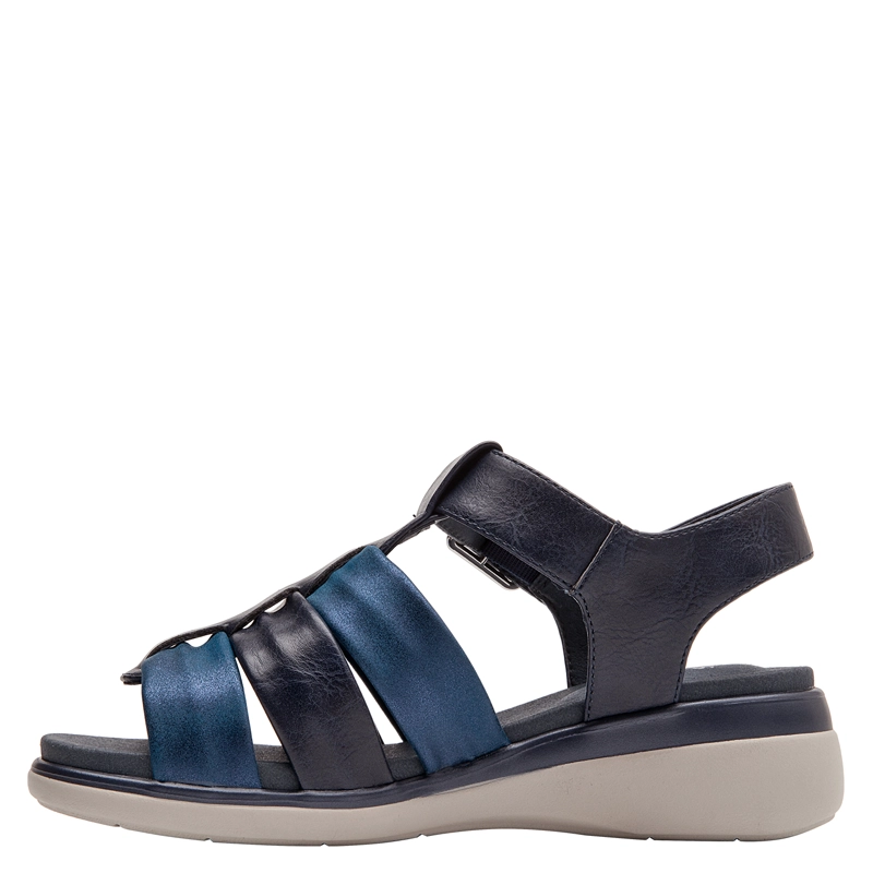 SANDALIA CASUAL MUJER 16 HRS - 16M0494 | AZUL - 9