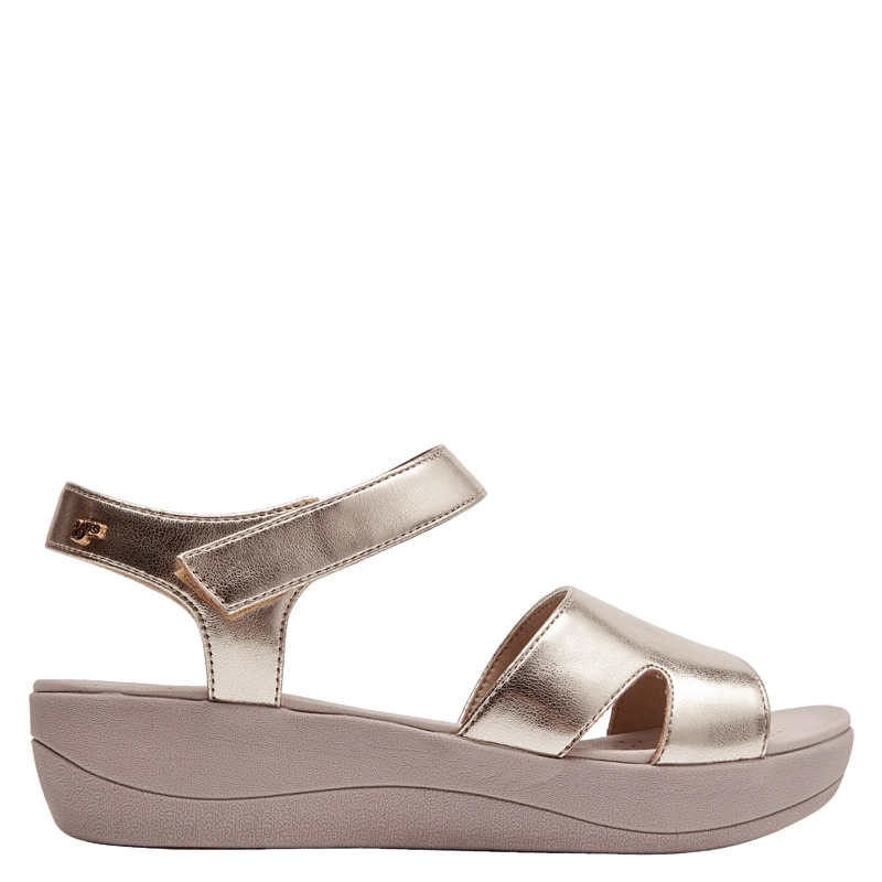 SANDALIA CASUAL MUJER 16 HRS - 16M0497 | DORADO - 6