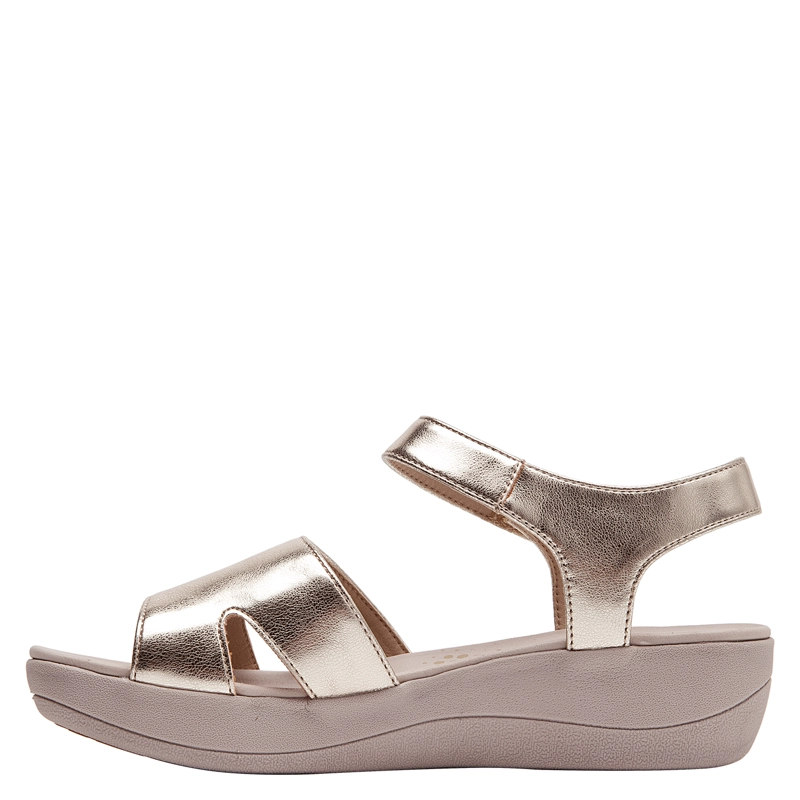 SANDALIA CASUAL MUJER 16 HRS - 16M0497 | DORADO - 9