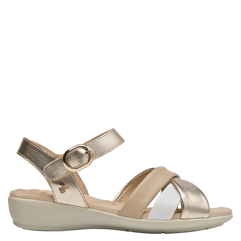 SANDALIA CASUAL MUJER 16 HRS - 16M0387 | BEIGE - 2