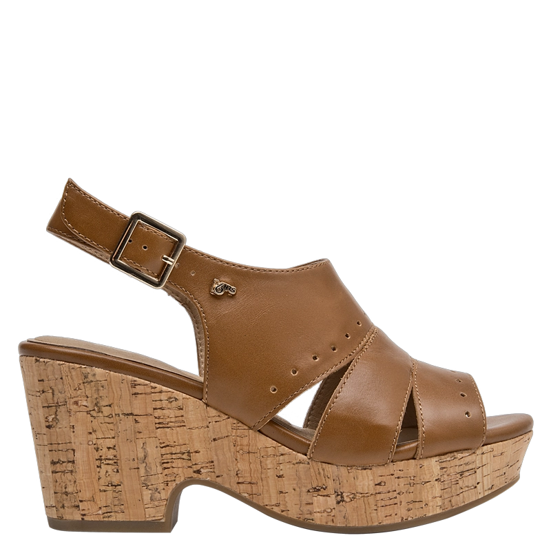SANDALIA CASUAL MUJER 16 HRS - 16M0382 | MARRON - 1