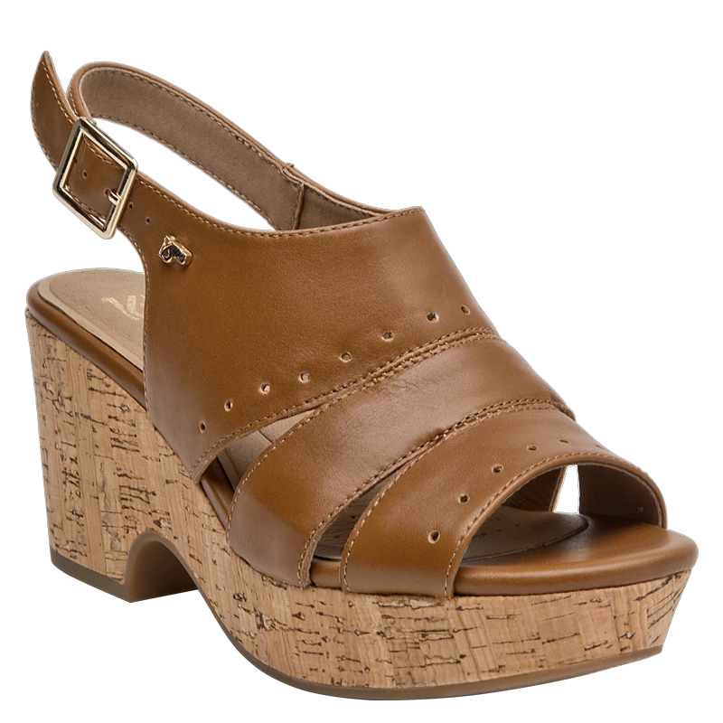 SANDALIA CASUAL MUJER 16 HRS - 16M0382 | MARRON - 2