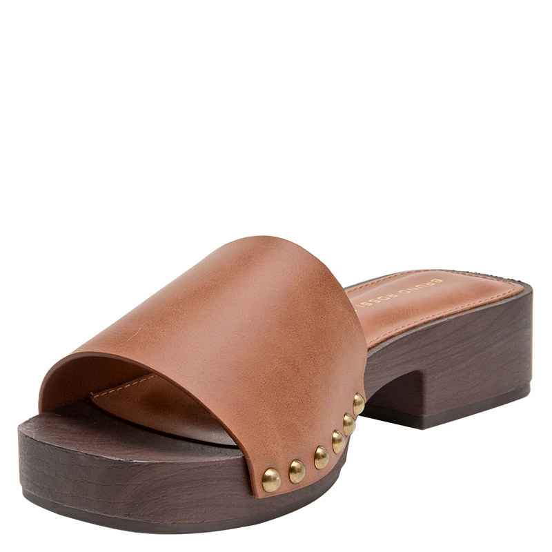 SANDALIA CASUAL MUJER BRUNO ROSSI - BRM0438 | MARRON CLARO - 6