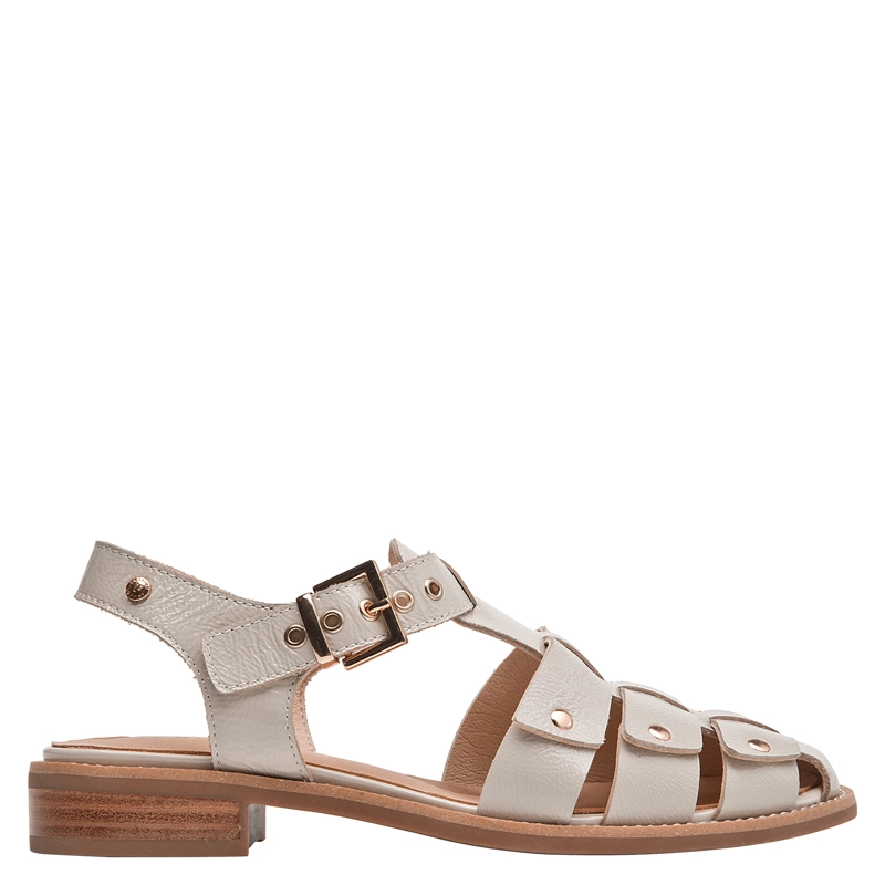 SANDALIA CASUAL MUJER POLLINI - POM0040 | BEIGE - 2
