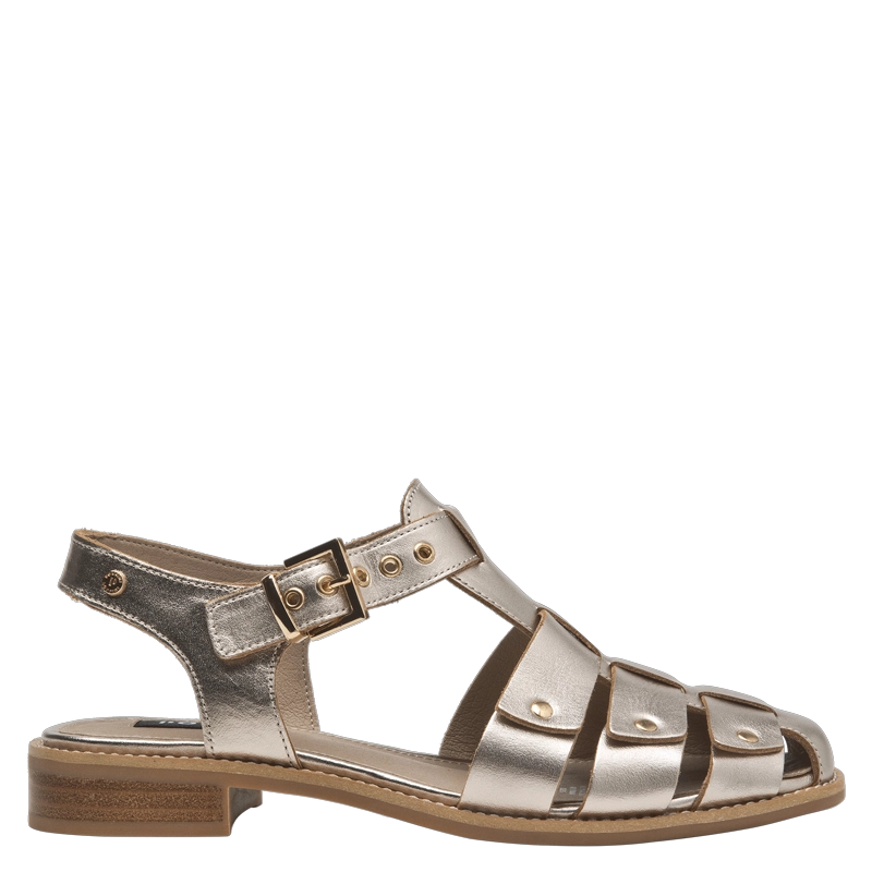 SANDALIA CASUAL MUJER POLLINI - POM0040 | BEIGE - 7