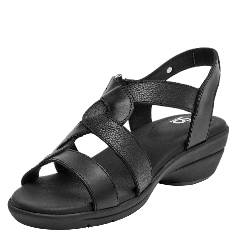 SANDALIA CASUAL MUJER 16 HRS - 16M0380 | NEGRO - 6
