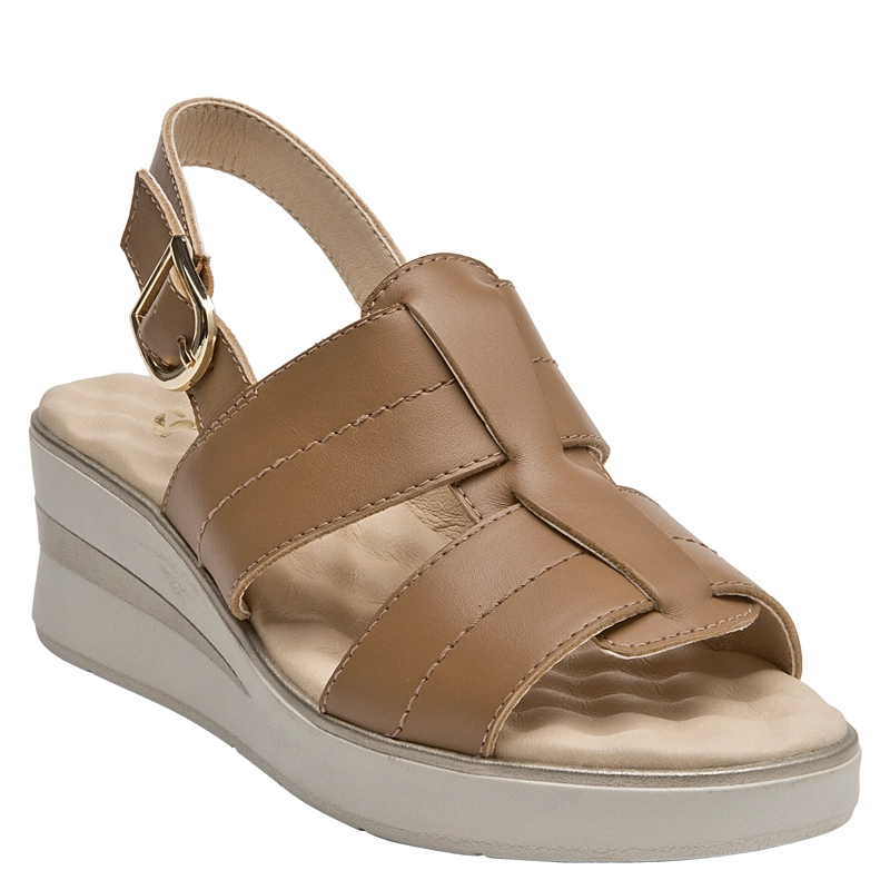 SANDALIA CASUAL MUJER 16 HRS - 16M0424 | MARRON CLARO - 7