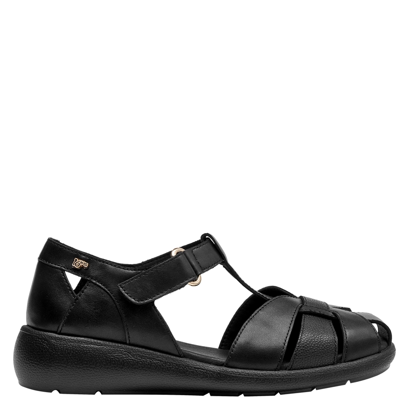 SANDALIA CASUAL MUJER 16 HRS - 16M0408 | NEGRO - 1
