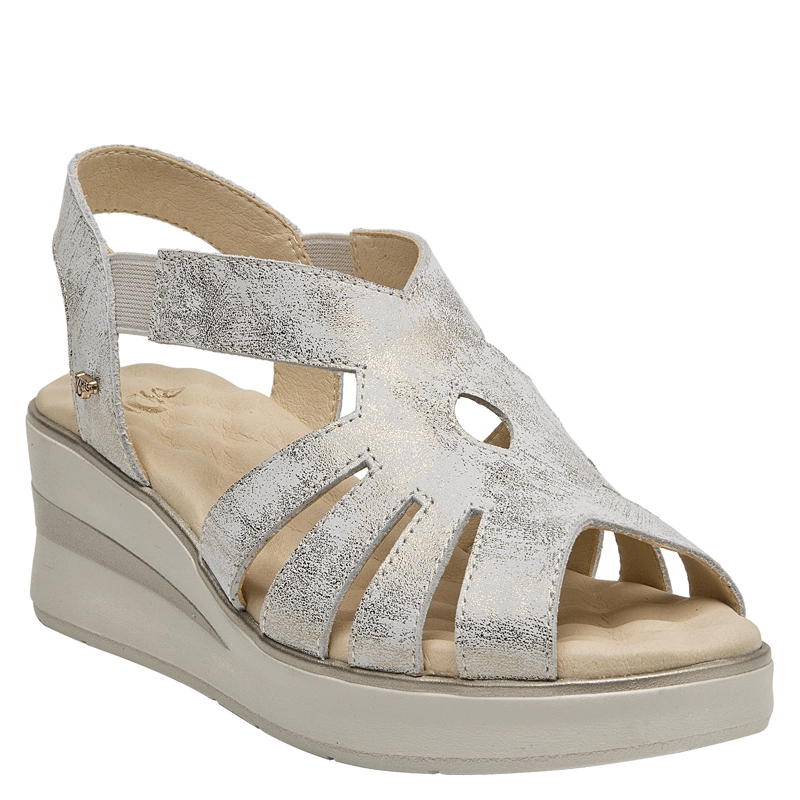 SANDALIA CASUAL MUJER 16 HRS - 16M0423 | GRIS - 2